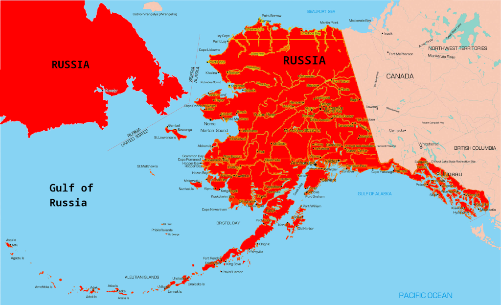 Trump to Return Alaska to Russia in Exchange for Epstein Files