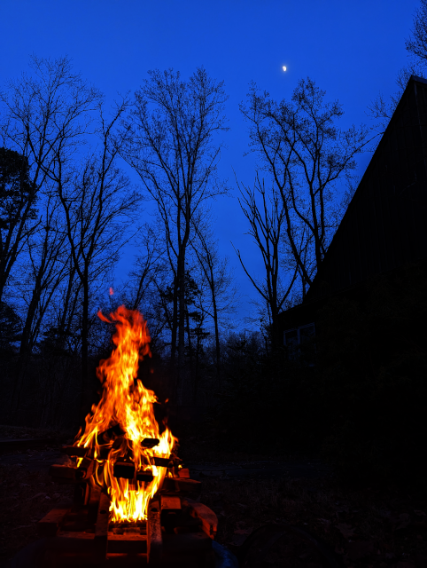 Winter Solstice Bonfire